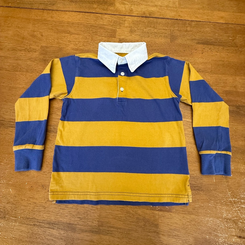 J.Crew Crewcuts Striped Rugby Small